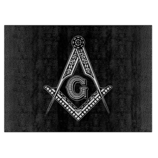 フリーメーソン会員(黒) カッティングボード (正面)