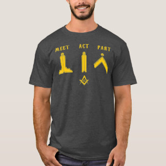 フリーメーソン大会法とメイソン・メイソンの日 Tシャツ