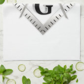 フリーメーソン徴候 キッチンタオル (折り畳み)