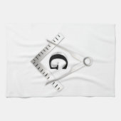 フリーメーソン徴候 キッチンタオル (横)