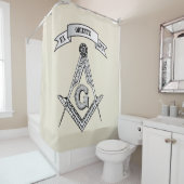 フリーメーソン徴候 シャワーカーテン (インサイチュ)