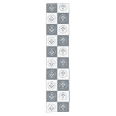 フリーメーソン徴候 ショートテーブルランナー (正面)