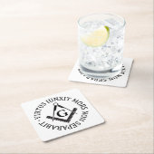 フリーメーソン徴候 スクエアペーパーコースター (インサイチュ)