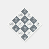 フリーメーソン徴候 スタンダードカクテルナプキン (角)