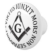 フリーメーソン徴候 セラミックノブ (右)