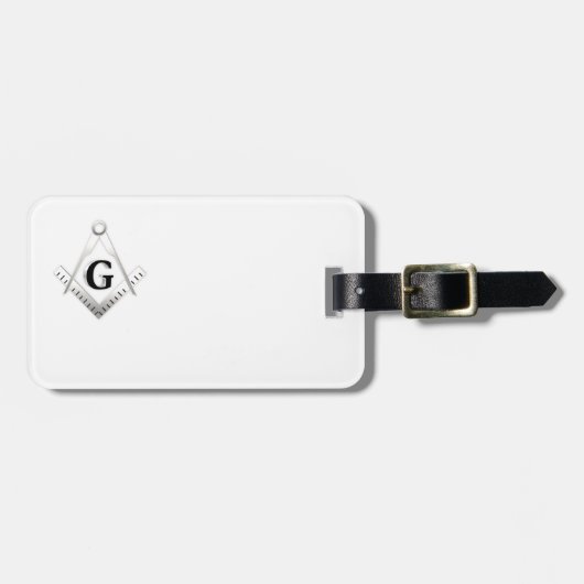 フリーメーソン徴候 ラゲッジタグ (正面横)