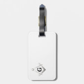 フリーメーソン徴候 ラゲッジタグ (裏面縦)