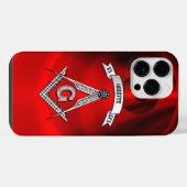 フリーメーソン徴候 iPhoneケース (裏面横)