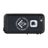 フリーメーソン徴候 LifeProof iPhoneケース (裏面横)