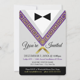 フリーメーソン招待状 – グランドマスターマソニックジュエル 招待状