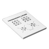 フリーメーソン暗号(Cryptography) ノートパッド (アングル)