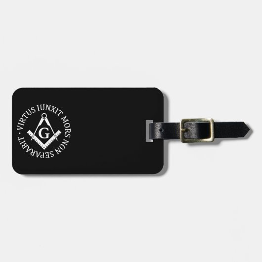 フリーメーソン看板 ラゲッジタグ (正面横)