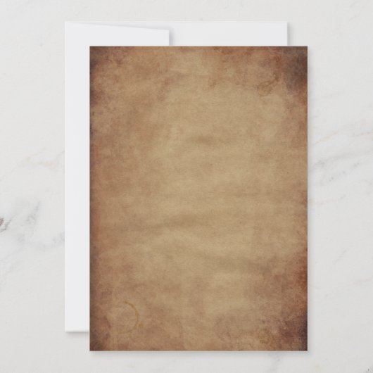 フリーメーソン素朴メーソンリーブラックマソニック 招待状 (裏面)