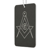 フリーメーソン記号 カーエアーフレッシュナー (左)