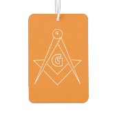 フリーメーソン記号 カーエアーフレッシュナー (裏面)