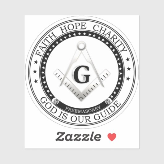 フリーメーソン記号 シール (シート)