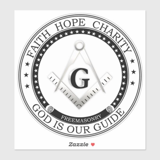 フリーメーソン記号 シール (シート)