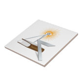 フリーメーソン記号 タイル (側面)