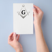 フリーメーソン記号 チラシ (ハンドル)