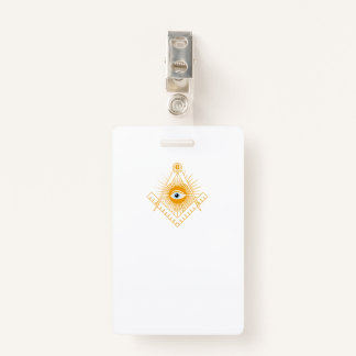 フリーメーソン記号 バッジ