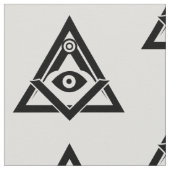 フリーメーソン記号 ファブリック (クローズアップ)