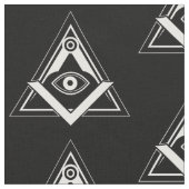 フリーメーソン記号 ファブリック (クローズアップ)