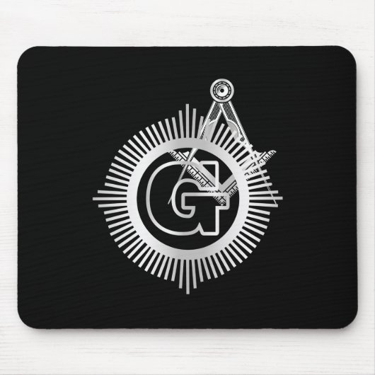 フリーメーソン記号 マウスパッド (正面)