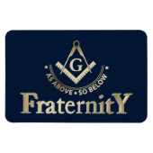 フリーメーソン記号 マグネット (横)