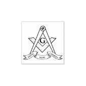 フリーメーソン記号 ラバースタンプ (インプリント)
