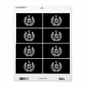 フリーメーソン記号 ラベル (フルシート)