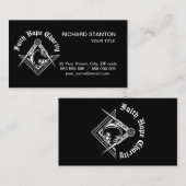 フリーメーソン記号 名刺 (正面/裏面)