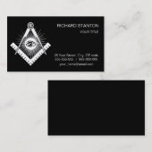 フリーメーソン記号 名刺 (正面/裏面)