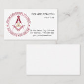 フリーメーソン記号 名刺 (正面/裏面)