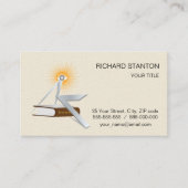 フリーメーソン記号 名刺 (正面)