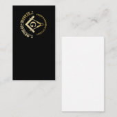 フリーメーソン記号 名刺 (正面/裏面)