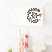 フリーメーソン記号 横断幕 (インサイチュ)