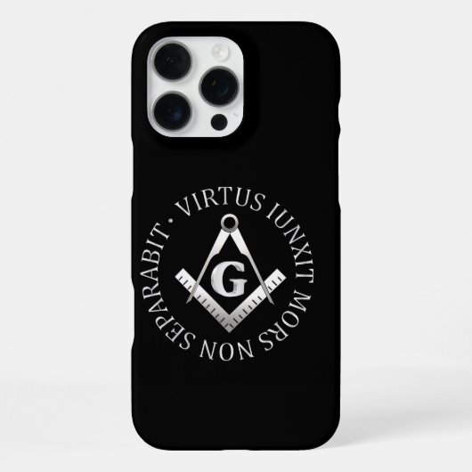 フリーメーソン記号 iPhoneケース (裏面)