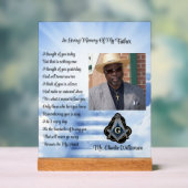 フリーメーソン記念写真 アクリルサイン (ニュートラル)