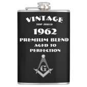 フリーメーソン誕生日 フラスク (正面)