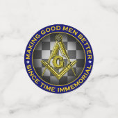 フリーメーソン&イースタンスター コンフェッティ (スモール正面)