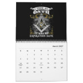 フリーメーソン カレンダー (3月 2027)