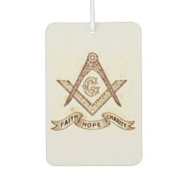 フリーメーソン カーエアーフレッシュナー