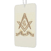 フリーメーソン カーエアーフレッシュナー (左)