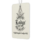 フリーメーソン カーエアーフレッシュナー (左)