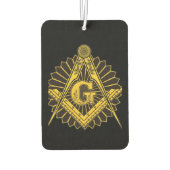 フリーメーソン カーエアーフレッシュナー (裏面)