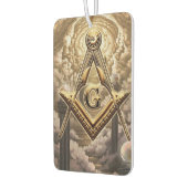 フリーメーソン カーエアーフレッシュナー (左)