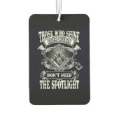 フリーメーソン カーエアーフレッシュナー (裏面)