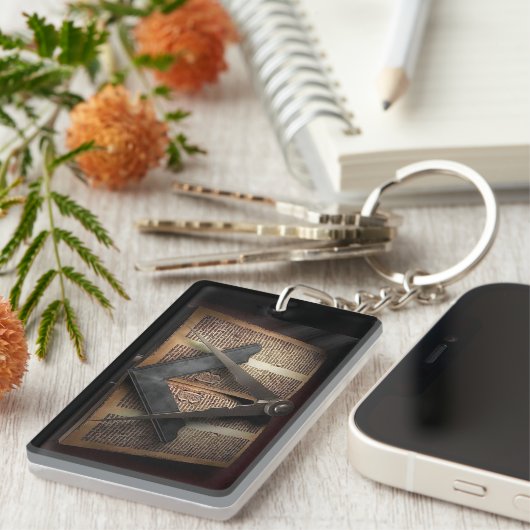 フリーメーソン キーホルダー (正面右)