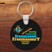 フリーメーソン キーホルダー (正面)