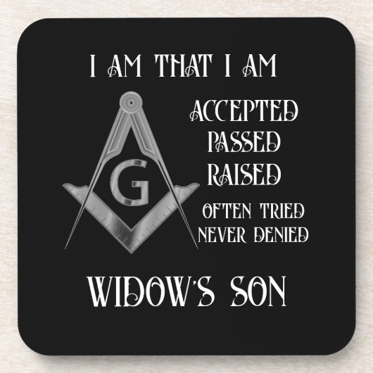 フリーメーソン コースター (正面)